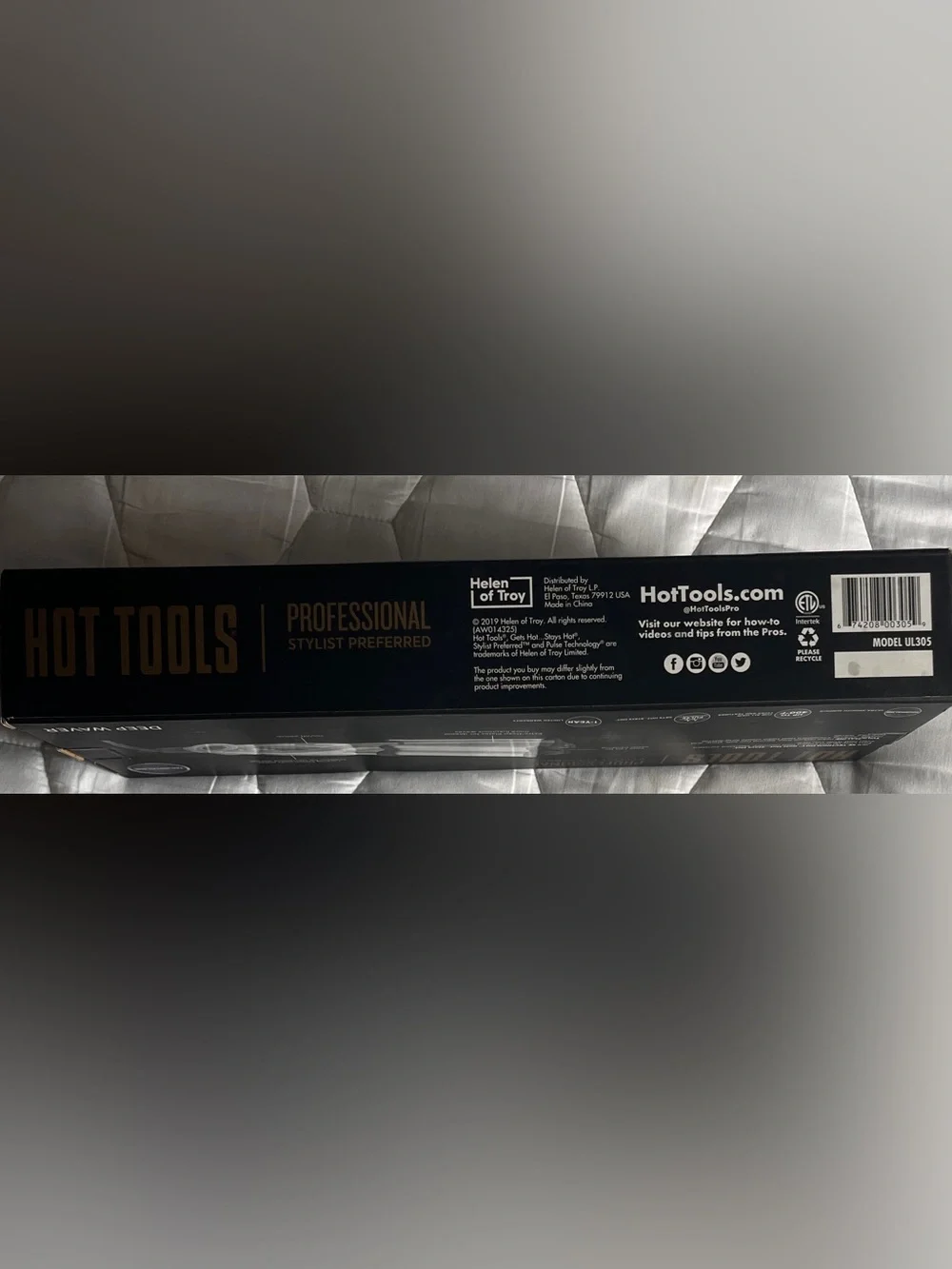 Hot Tools Tourmaline Deep Waver, NIB